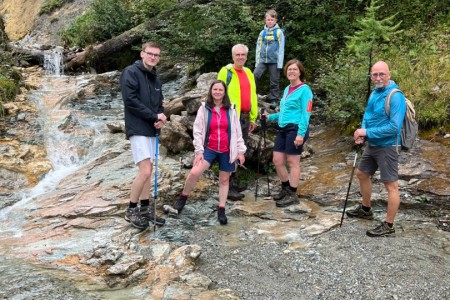 Wanderung mit Toni sen. zur Filzmoosalm