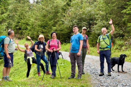 Geführte Wanderung mit Daniela zur Hubalm