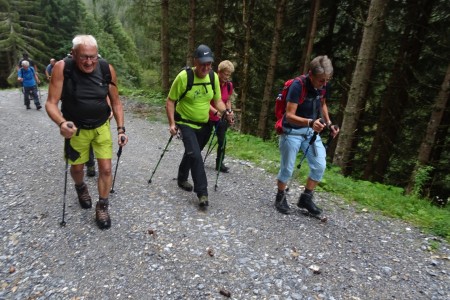 Wanderung mit Maria zur Karseggalm