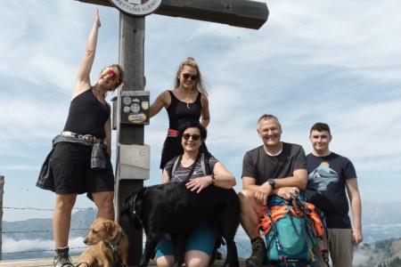 Wanderung mit Daniela zum Penkkopf