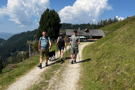 Wanderung mit Toni sen. zur Maurachalm