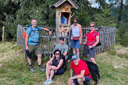 Wanderung mit Toni sen. zur Maurachalm