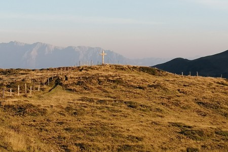 Sonnenaufgang Wanderung mit Matthias im Bereich der Loosbühelalm