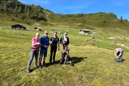 Wanderung mit Toni sen. über die Spatlacken zur Breitenebenalm