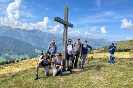 Wanderung mit Toni sen. über die Spatlacken zur Breitenebenalm