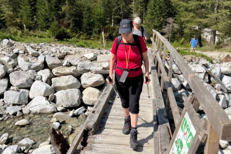 Wanderung mit Toni sen. zum Hüttschlag See