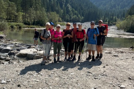 Wanderung mit Toni sen. zum Hüttschlag See