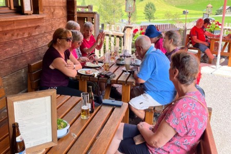 Wanderung mit Toni sen. zum Hüttschlag See