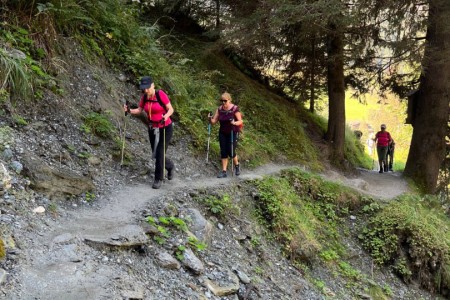 Wanderung mit Toni sen. zum Hüttschlag See