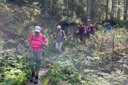 Wanderung mit Toni sen. zum Hüttschlag See