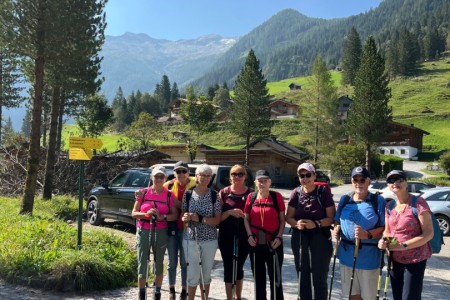 Wanderung mit Toni sen. zum Hüttschlag See