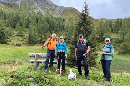 Gemütliche Almfahrt und Wanderung zur Draugsteinlacke