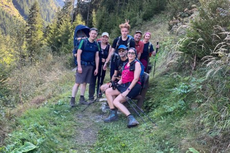 Wanderung mit Toni sen. zur Vorderkaseralm