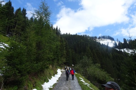 Almwanderung mit Dominik zur Gerstreitalm