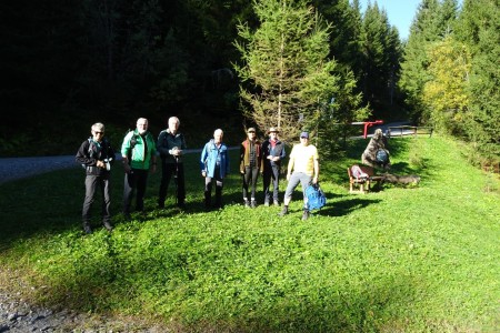 Wanderung mit Daniela zur Bichlalm