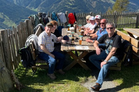 Wanderung mit Daniela zur Bichlalm