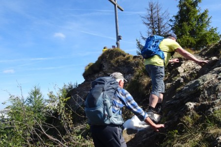 Wanderung mit Daniela zur Bichlalm