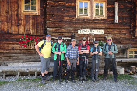 Wanderung mit Daniela zur Bichlalm