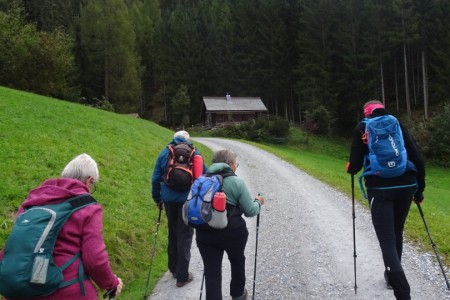 Wanderung mit Daniela zur Unterwandalm