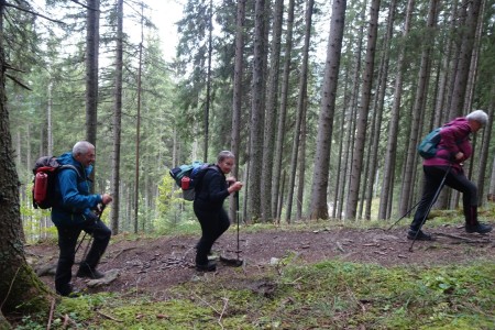 Wanderung mit Daniela zur Unterwandalm