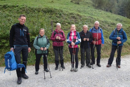 Wanderung mit Daniela zur Unterwandalm