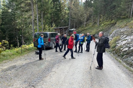 Wanderung mit Toni se. zur Hubalm