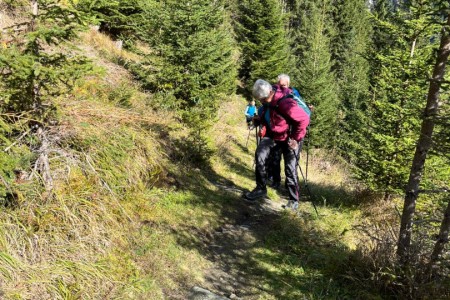 Wanderung mit Toni se. zur Hubalm