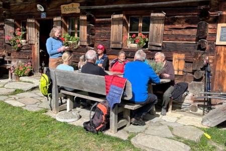 Wanderung mit Toni se. zur Hubalm