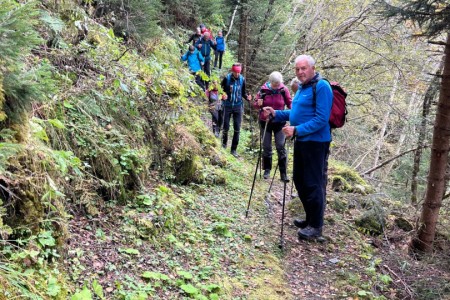 Wanderung mit Toni se. zur Hubalm