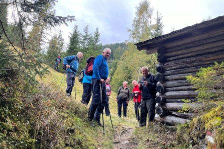 Wanderung mit Toni se. zur Hubalm