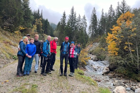 Wanderung mit Toni im Bereich der Breitenebenalm