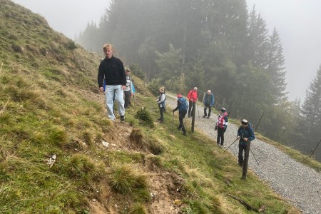 Wanderung mit Toni im Bereich der Breitenebenalm