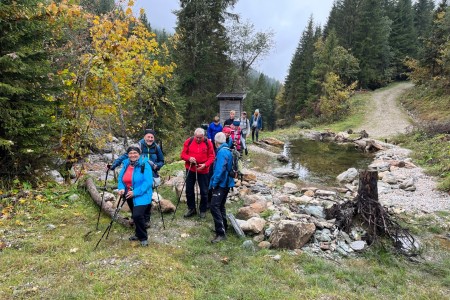 Wanderung mit Toni im Bereich der Breitenebenalm