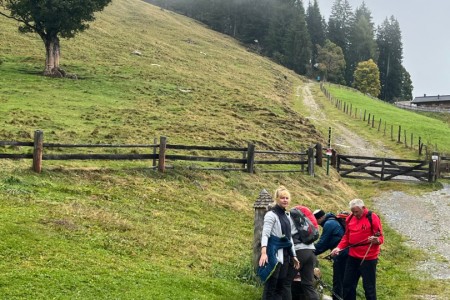 Wanderung mit Toni im Bereich der Breitenebenalm