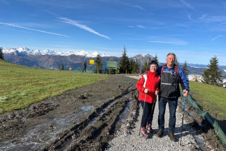 Wanderung mit Toni sen. zum Großarler Sinnesweg