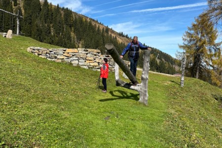 Wanderung mit Toni sen. zum Großarler Sinnesweg