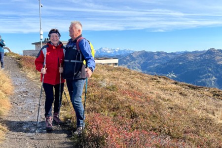 Wanderung mit Toni sen. zum Großarler Sinnesweg