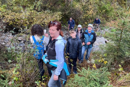 Wanderung mit Toni sen. im Bereich Breitenebenwinkel