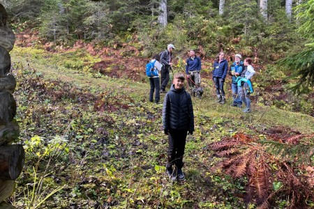 Wanderung mit Toni sen. im Bereich Breitenebenwinkel