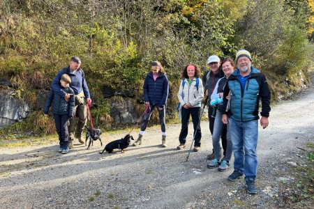 Wanderung mit Toni sen. im Bereich Breitenebenwinkel