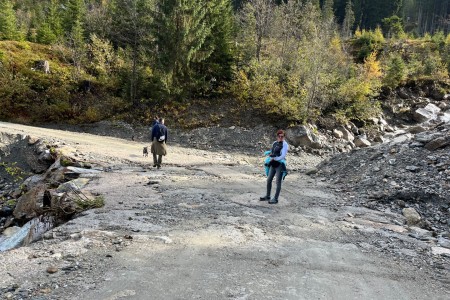 Wanderung mit Toni sen. im Bereich Breitenebenwinkel