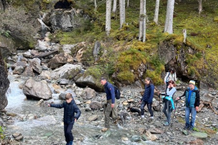 Wanderung mit Toni sen. im Bereich Breitenebenwinkel