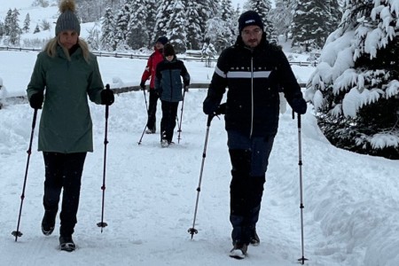 Weihnachts Spaziergang mit Toni in Hüttschlag