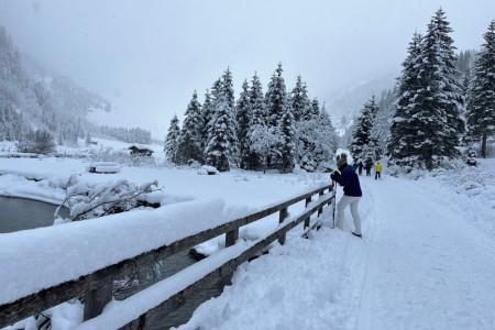 Weihnachts Spaziergang mit Toni in Hüttschlag