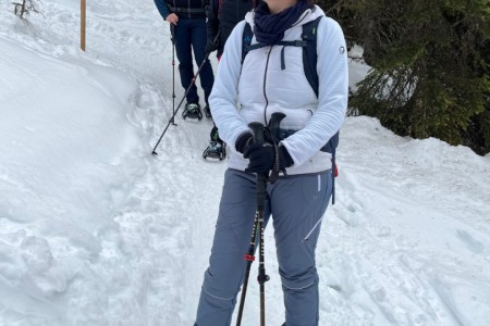 Schneeschuhwanderung mit Toni sen.