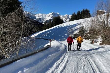 Geführte Schneeschuhwanderung mit Toni und Maria zur Breitenebenalm