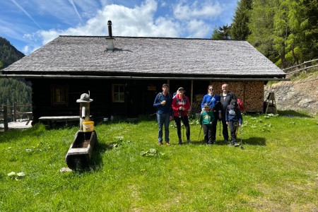 Wanderung mit Toni Senior zur Filzmoosalm