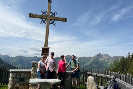 Wanderung mit Toni sen. zur Karseggalm-Breitenebenalm