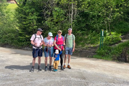 Wanderung mit Toni sen. zur Karseggalm-Breitenebenalm