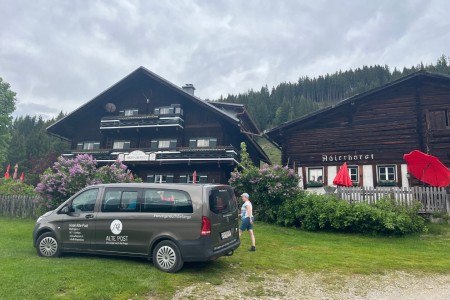 Wanderung mit Toni sen. zur Karseggalm-Breitenebenalm